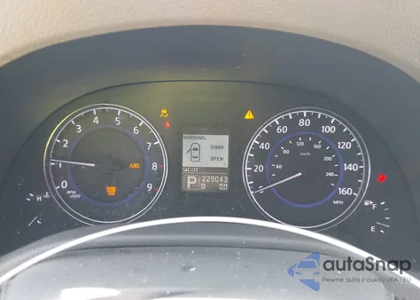 2011 Infiniti G37 Journey z USA, uszkodzony, nr VIN JN1CV6AP2BM502097